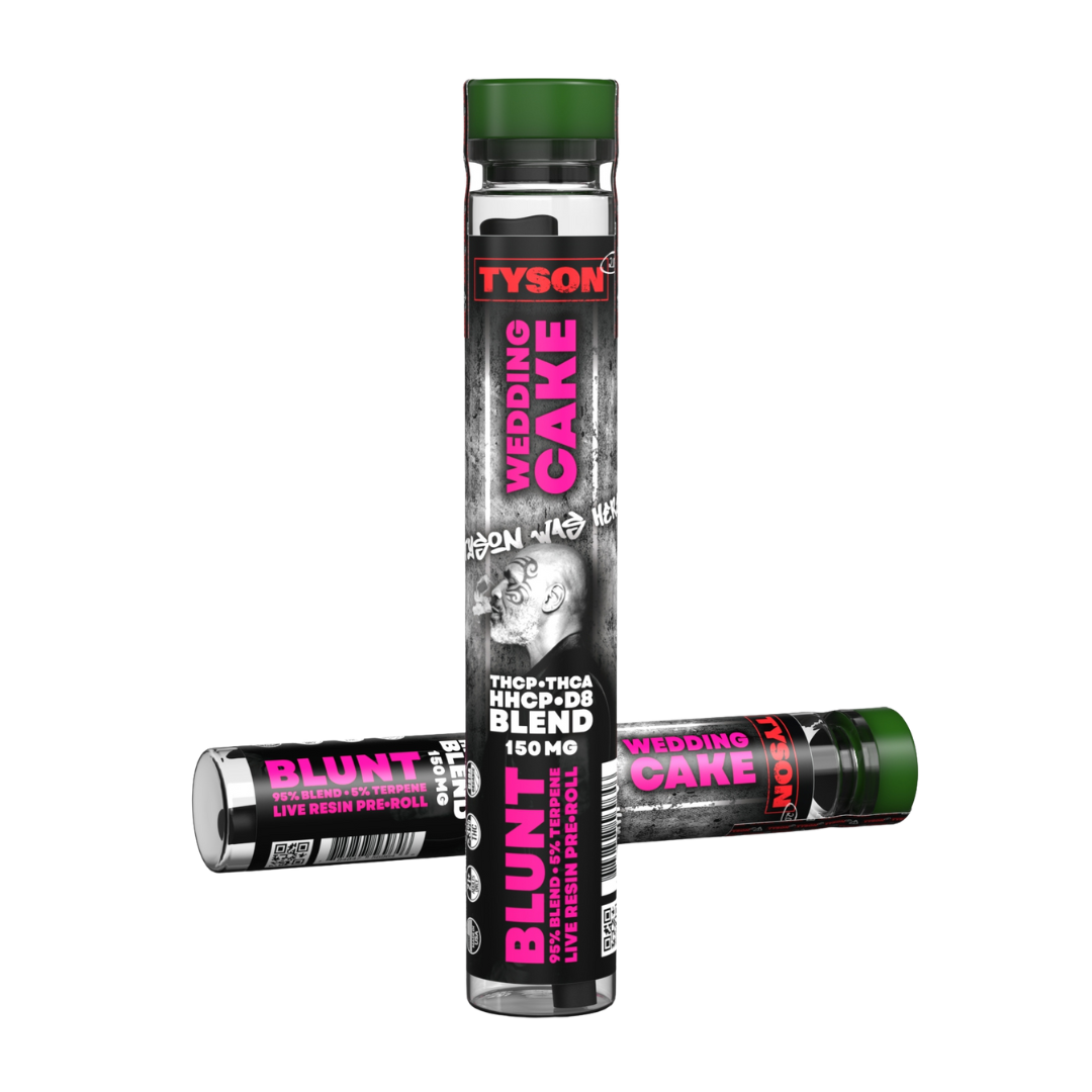 Tyson 2.0 THCP Blend Pre-Roll Blunt Flower Tyson 2.0 Wedding Cake