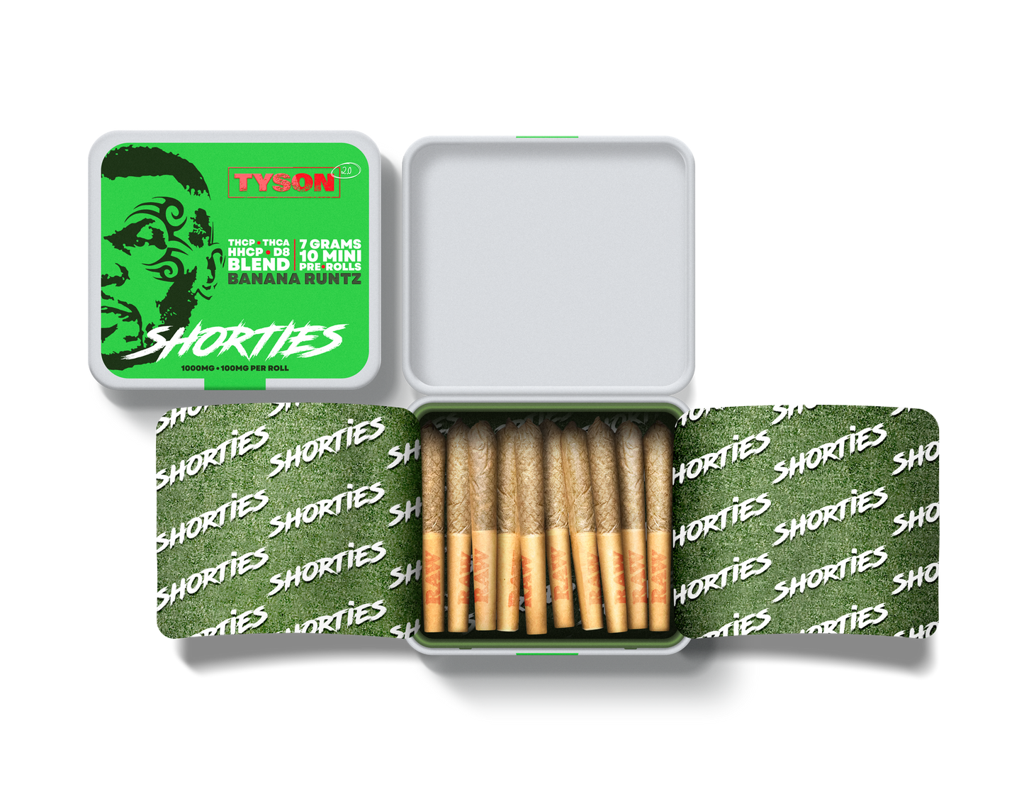Tyson 2.0 THC-A Blend Pre Roll Shorties - 10 Count Flower Tyson 2.0   