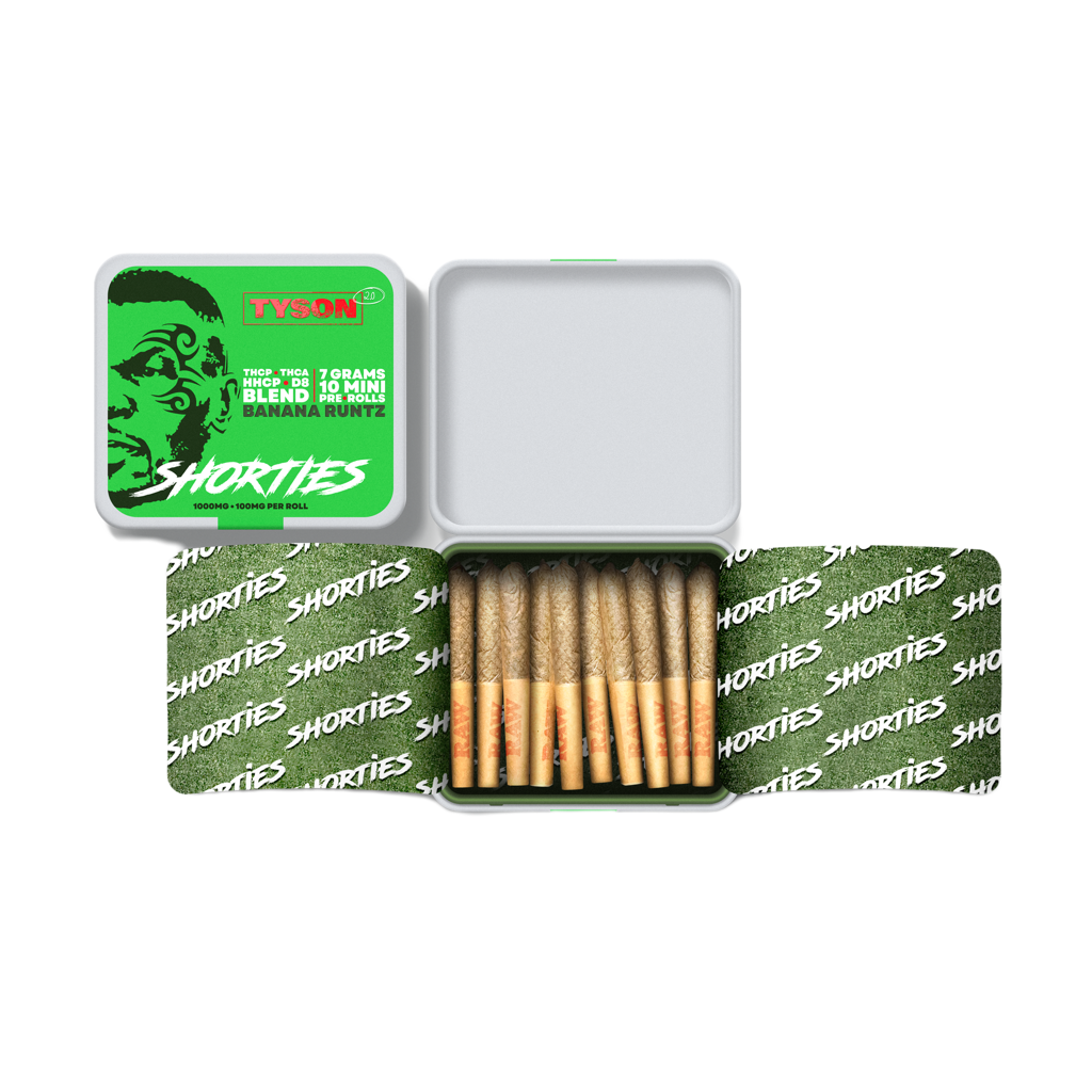Tyson 2.0 THC-A Blend Pre Roll Shorties - 10 Count Flower Tyson 2.0   