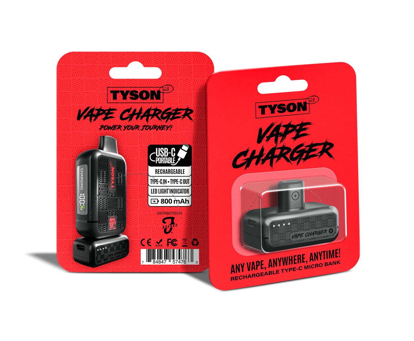 Tyson 2.0 USB-C Vape Charger (24PK)